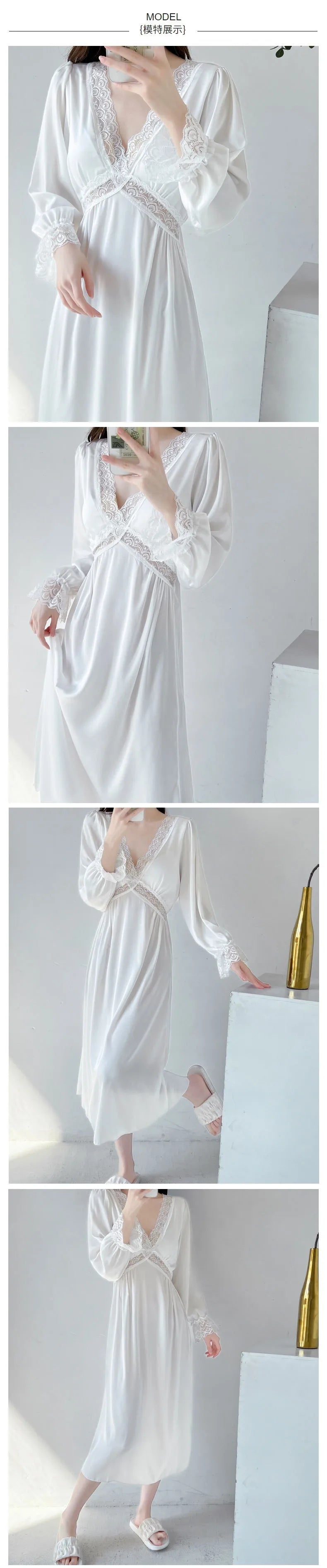 chemise de nuit longue satin femme