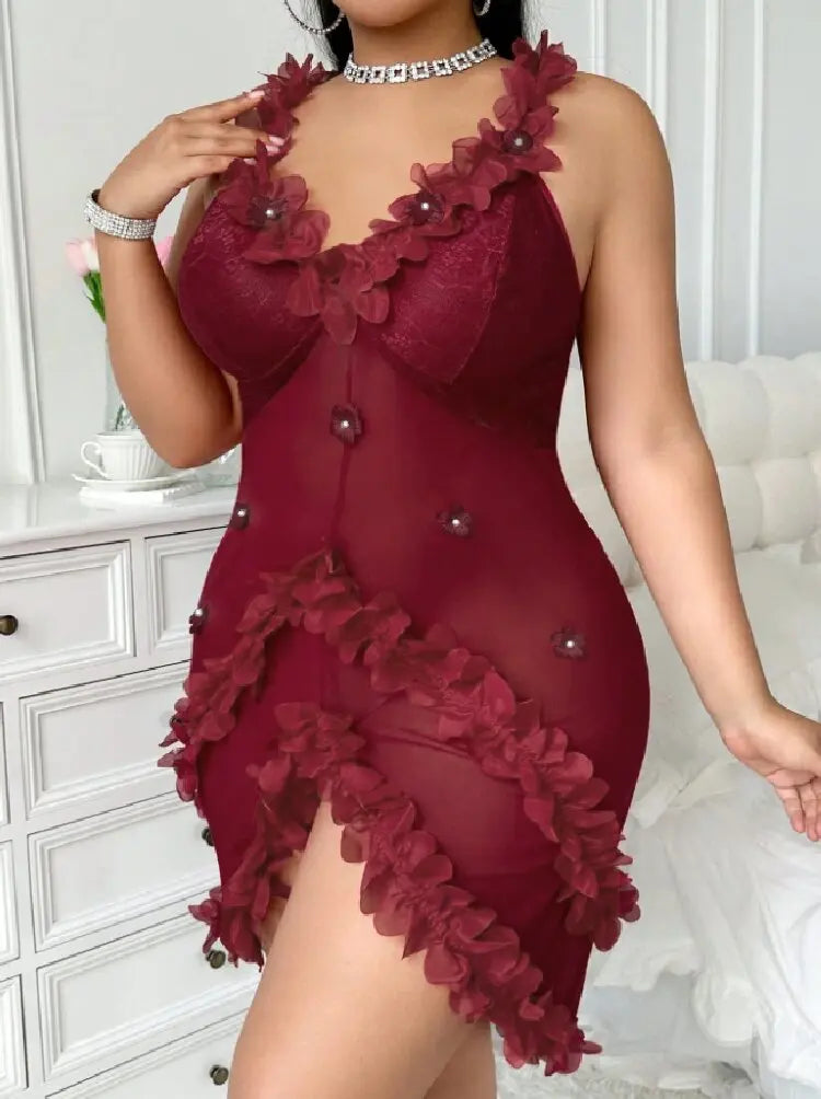 chemise de nuit pour femme ronde