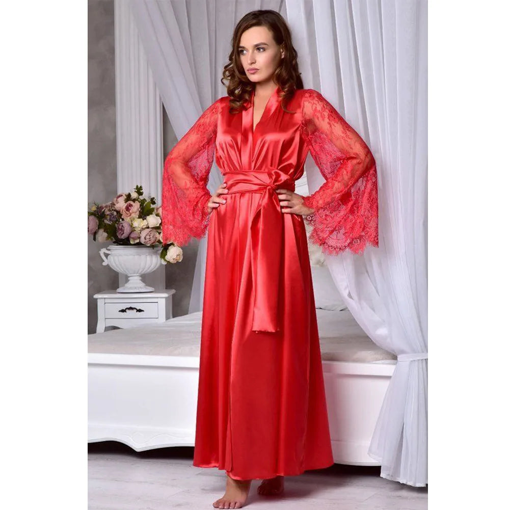 chemise de nuit femme soie