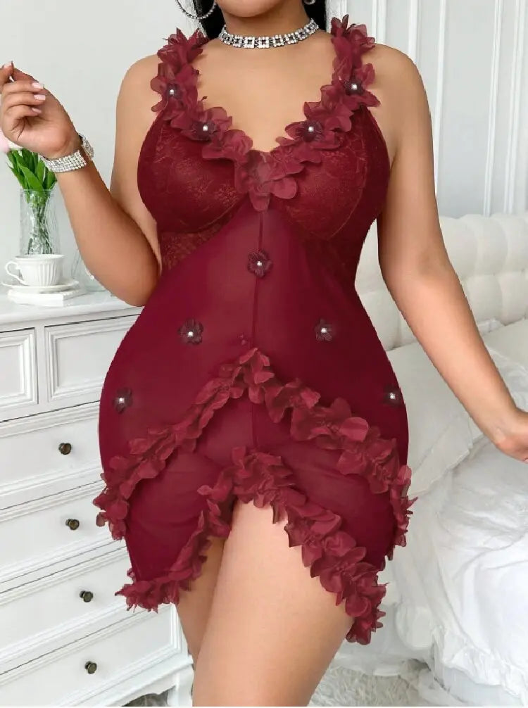 chemise de nuit pour femme ronde