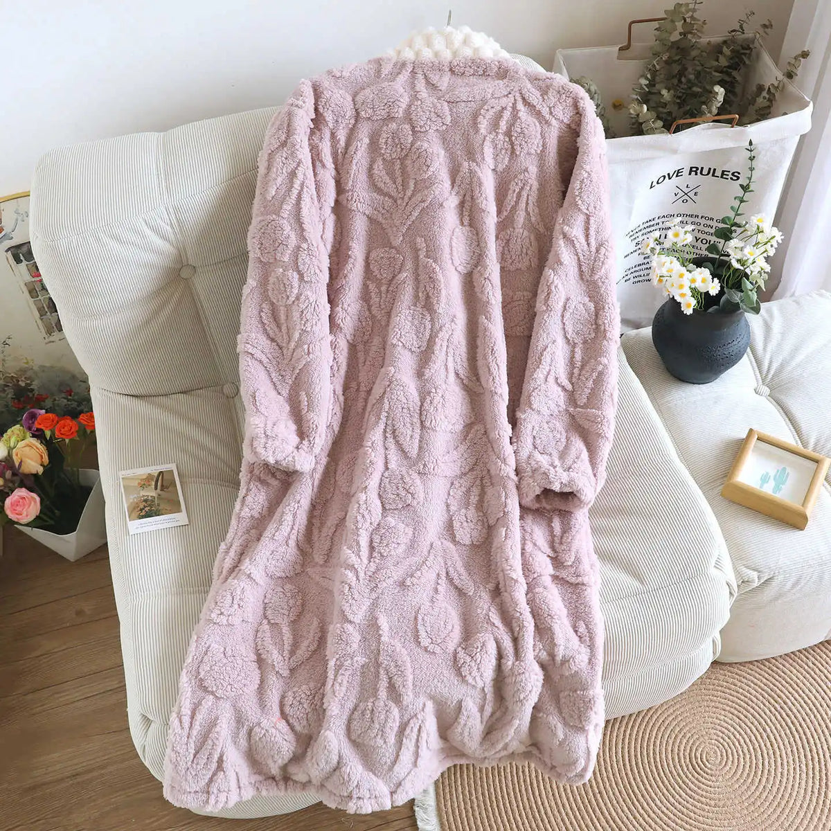 chemise de nuit femme molleton