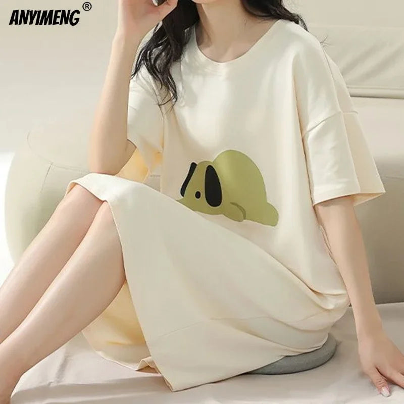 chemise de nuit coton bio femme