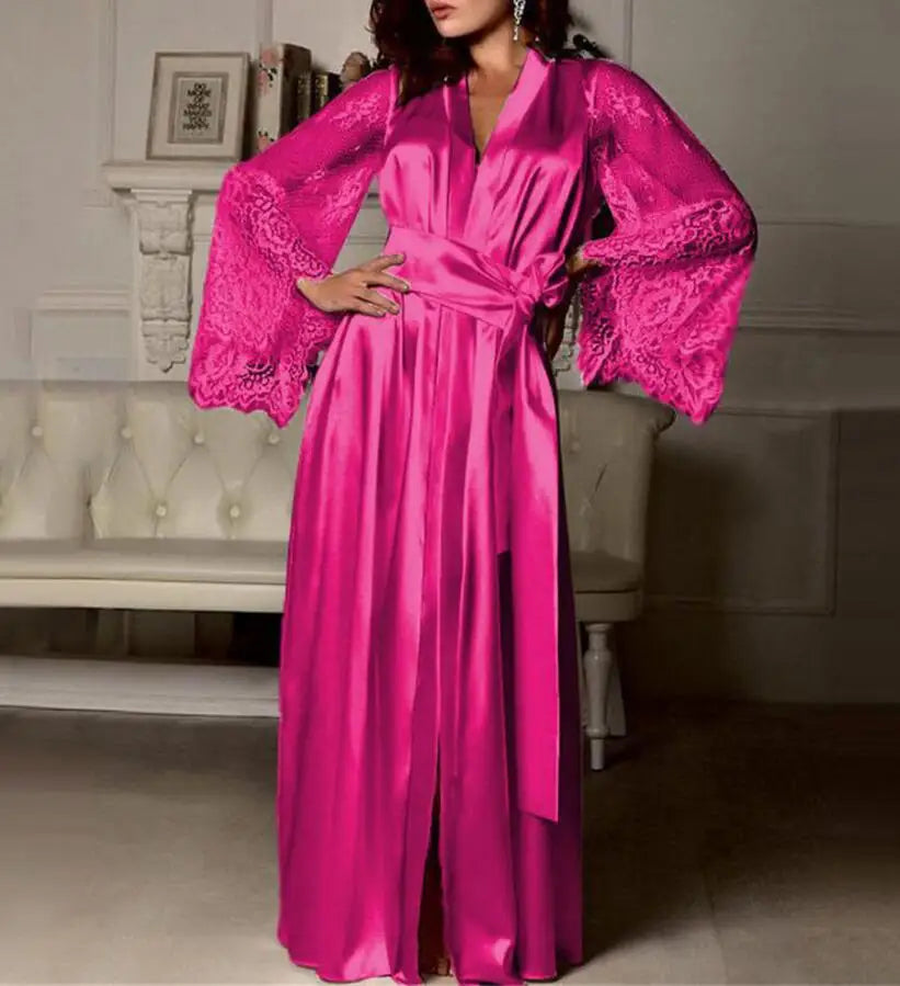 chemise de nuit femme soie
