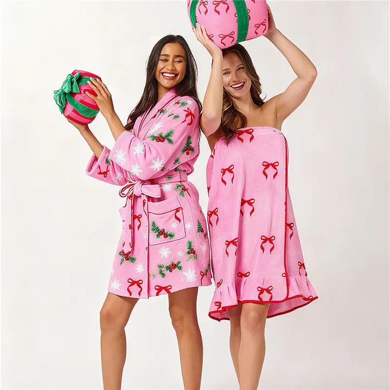 chemise de nuit noel femme