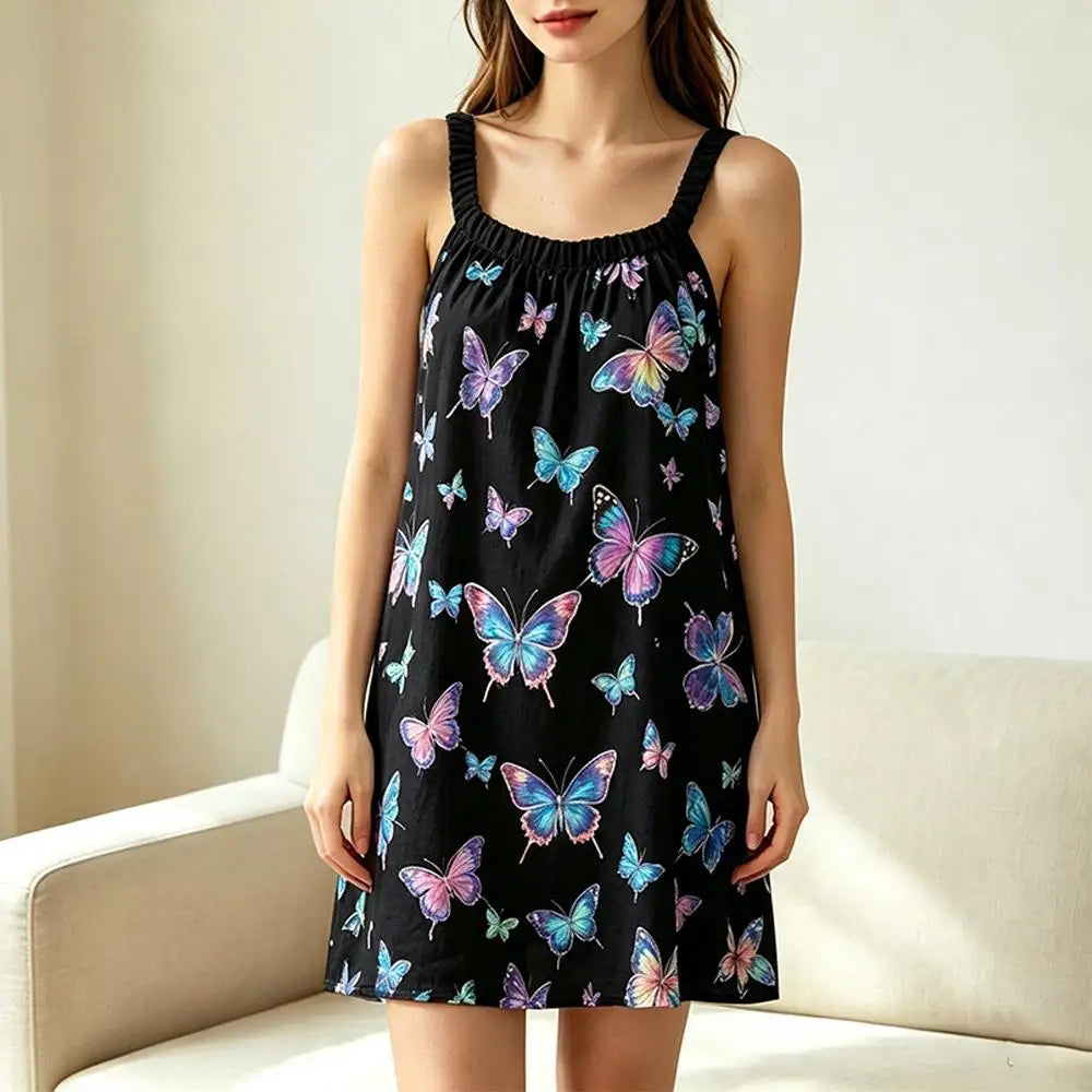 chemise de nuit sans manche femme