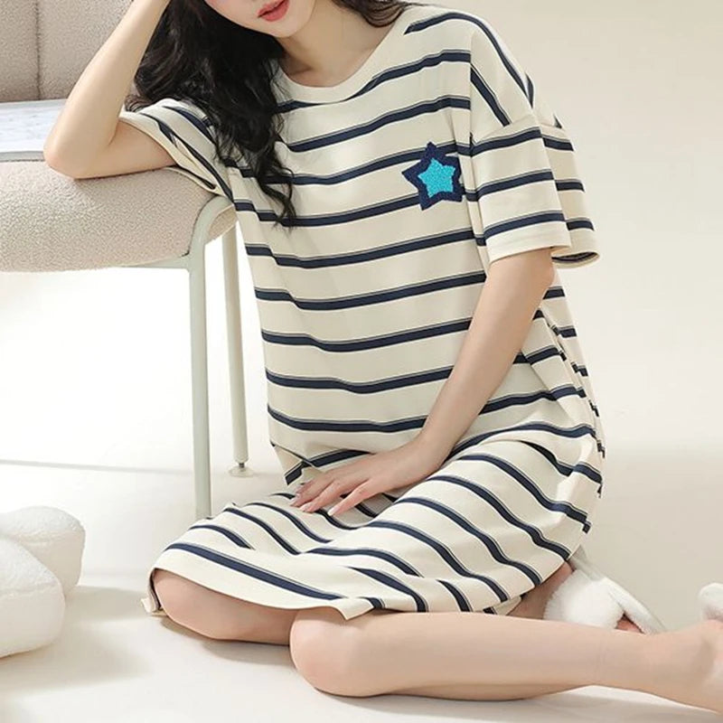 chemise de nuit coton bio femme