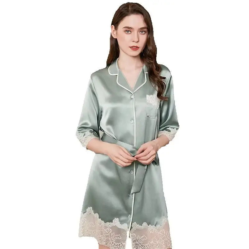chemise de nuit femme longue soie