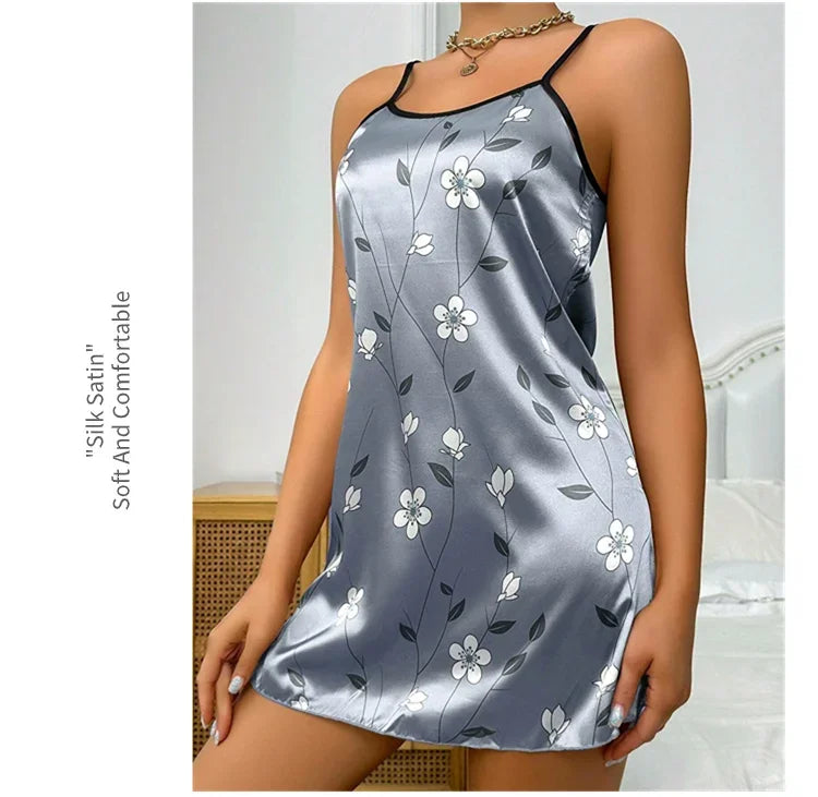 chemise de nuit courte femme