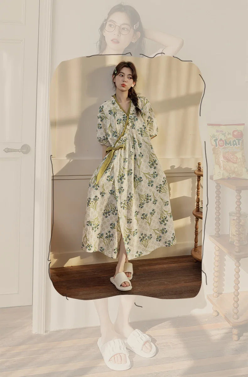 robe chemise de nuit femme