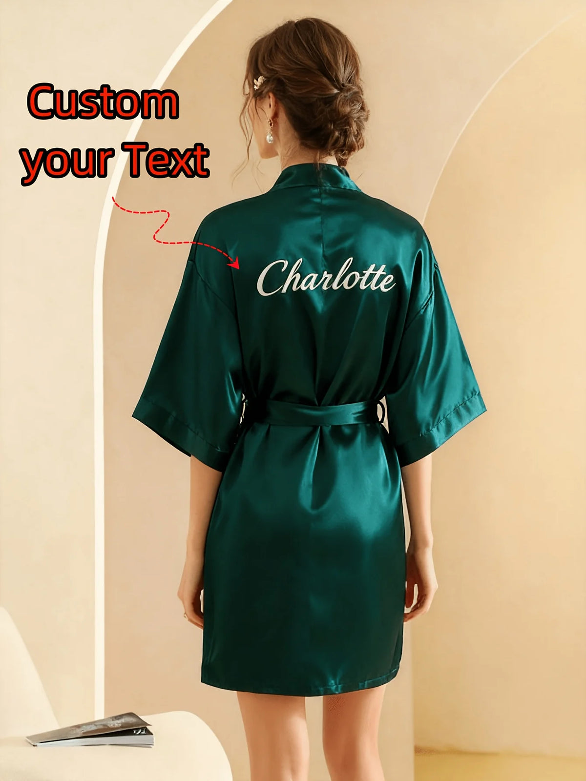 chemise de nuit femme personnalisable