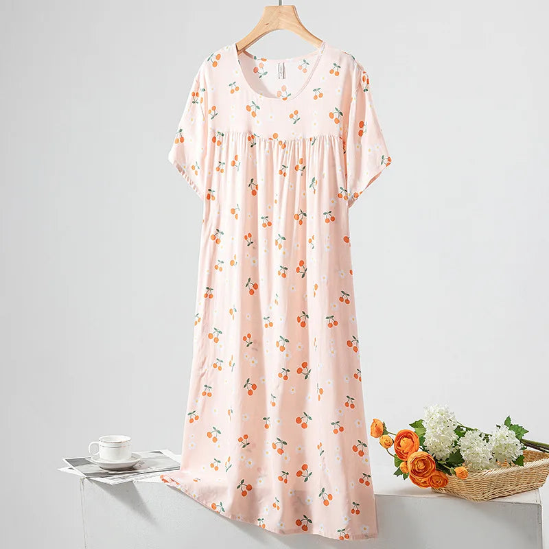 chemise de nuit ample femme